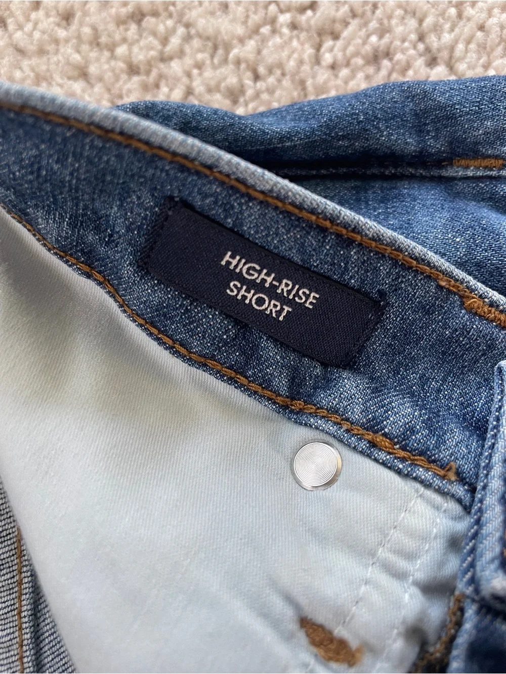 J. Crew Denim High-Rise Frayed 3.75